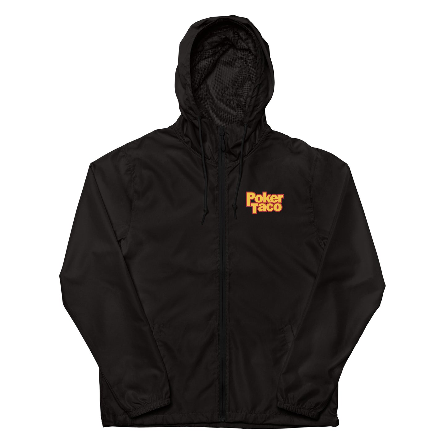 Unisex lightweight zip up windbreaker