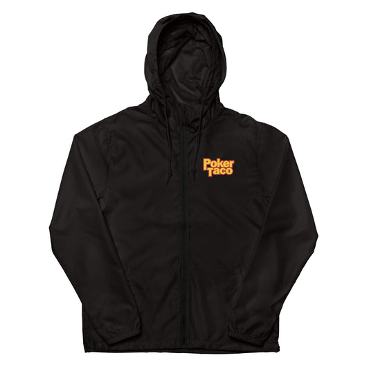 Unisex lightweight zip up windbreaker